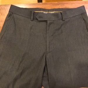 Men’s pinstripe dress pants